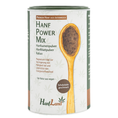 Bio Hanf Power Mix, Vegan Protein Shake aus Premium Hanf in der 500g Packung von Hanfland